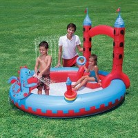 Splash and Play Interactive Castle Play Center Pool   